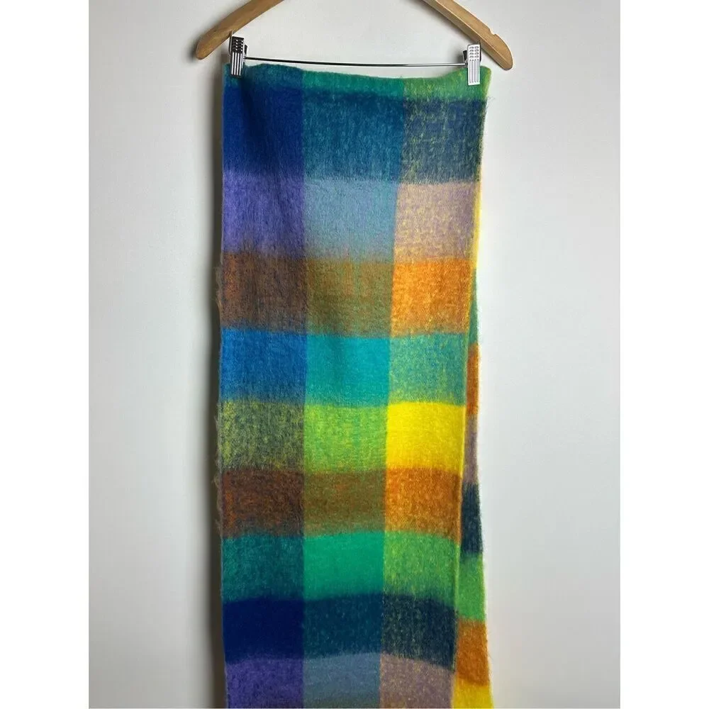Multi color oversized scarf